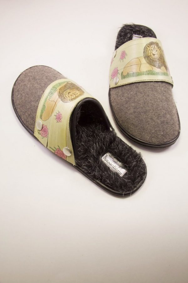 Hand painted Palm leaf art (2)